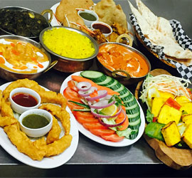 Curry Corner Lunch Menu
