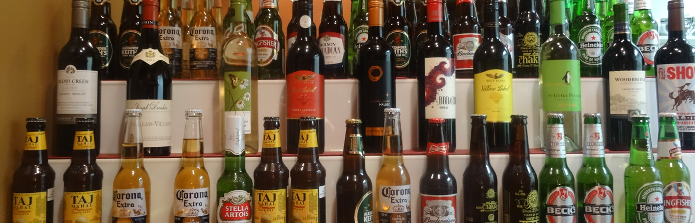 Curry Corner, Wine